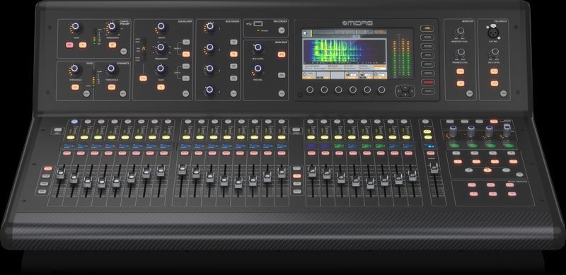 Midas M32 Live Digitalmixer inkl. DN32-Live Recording- und Playback Card