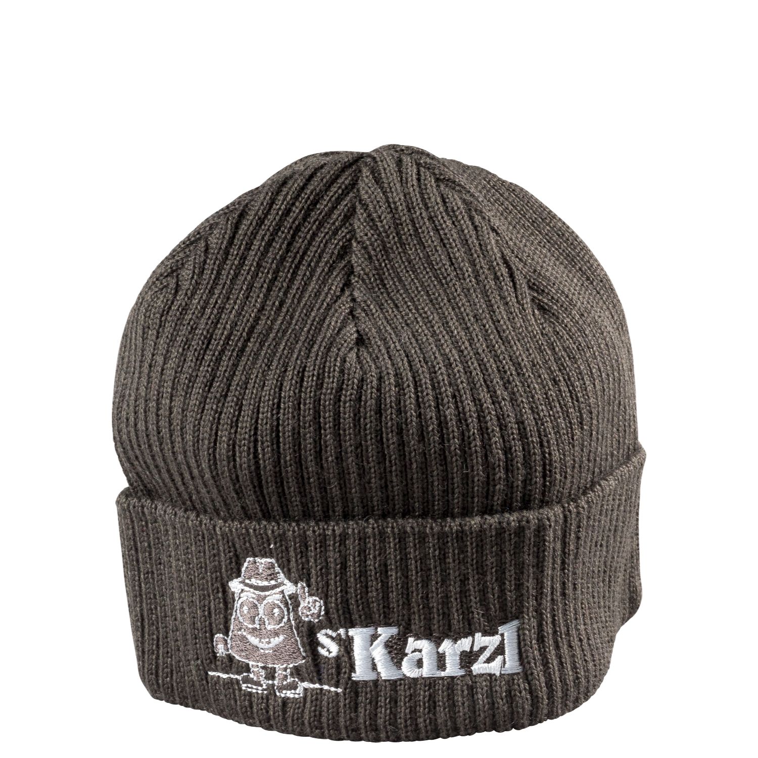 0703062850919 - Karzl-Mütz Mütze Original aus dem Erzgebirge Farbe SCHWARZ black