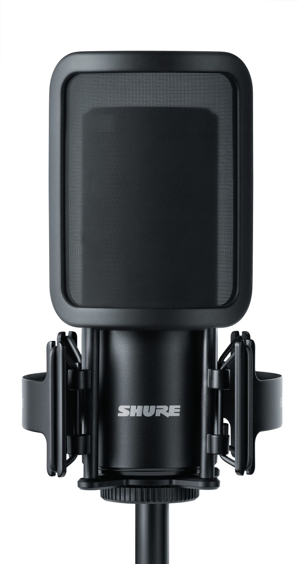 Shure SM4-Kit  Großmembran Kondensatormikrofon SET mit Spinne und Popfilter