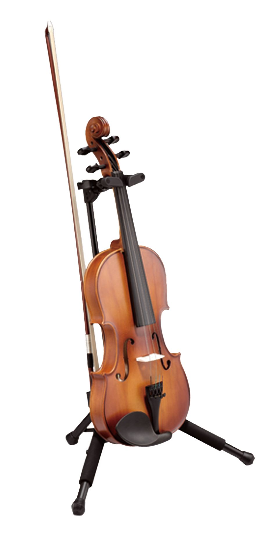 Hercules DS-571BB Travlite, Ständer für Violine und Viola passend