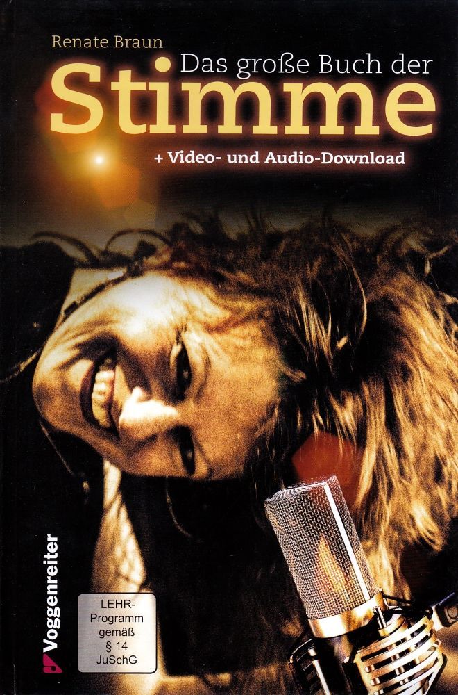 Noten Das große Buch der Stimme Renate Braun Voggenreiter incl. Video- & Audio